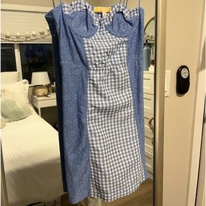 Urban Outfitters gingham dress